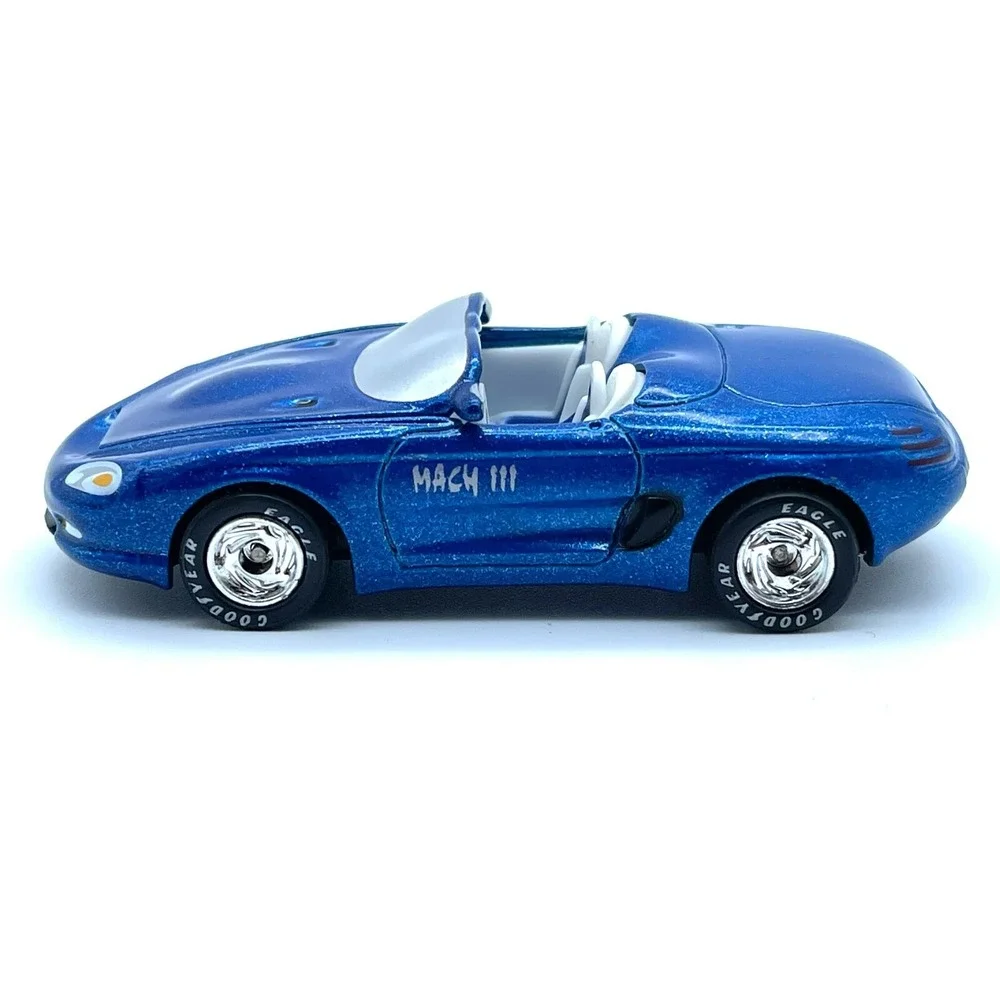 Matchbox 1990's Ford Mustang Mach lll 3 Car Metal Flake‎ Blue Diecast 1/62 Loose